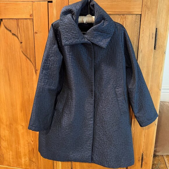 Jane Post Jackets & Blazers - Elegant slightly puffy Jane Post Evening knee length Coat